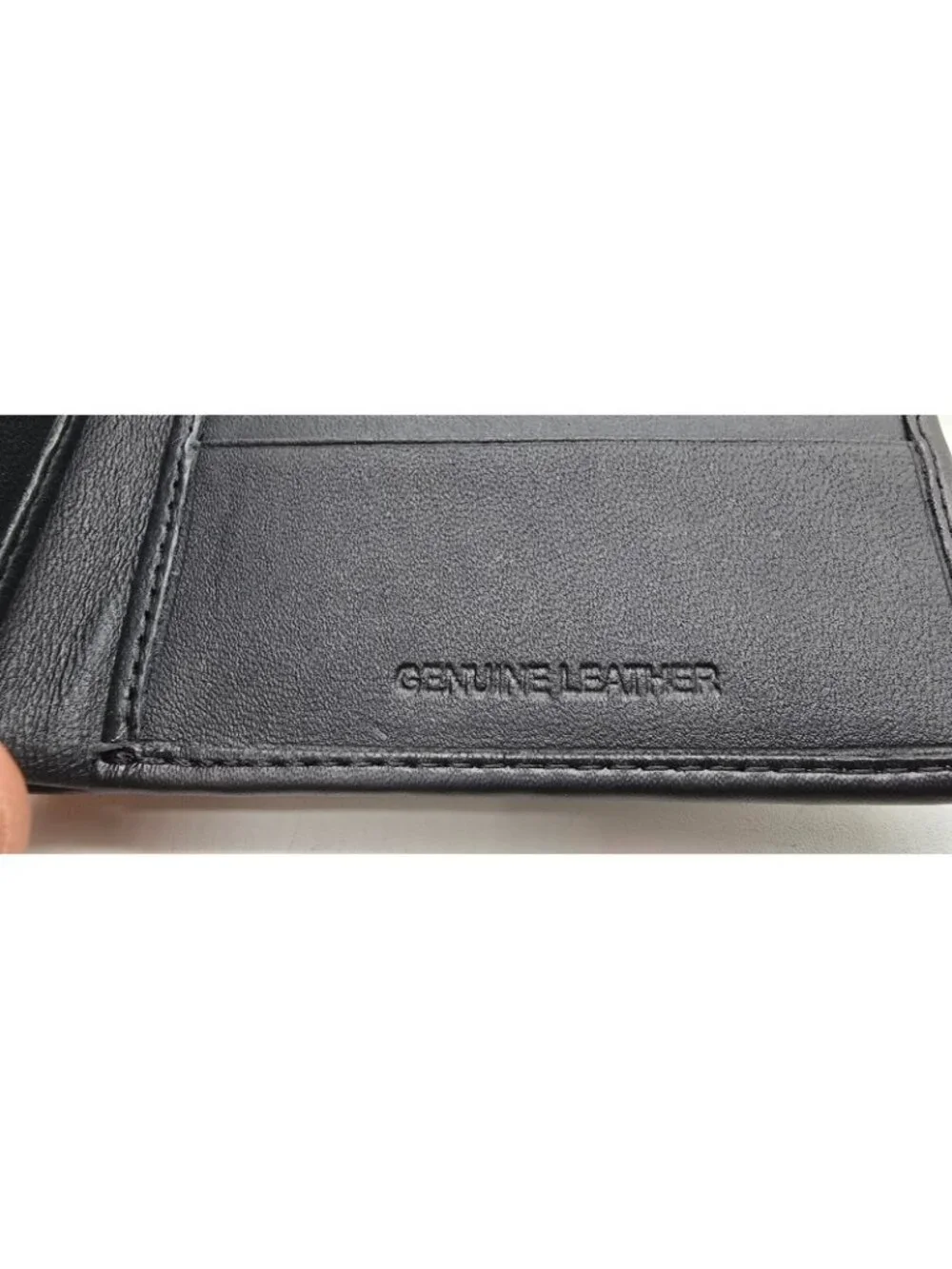 RAIDERS GENUINE LEATHER WALLET BLACK BIFOLD LAS VEGAS / OAKLAND NFL NEW IN BOX